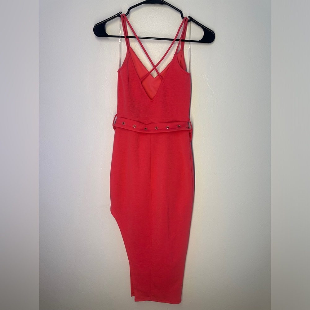 Pink Midi Dress from Fashionova